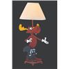Image 2 : A Hand-Made Rocky and Bullwinkle Lamp.