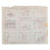 Image 2 : A Complete “Lamb Chopped” Storyboard from “The Quick Draw McGraw Show.[x=