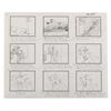 Image 2 : A Complete Original Storyboard for "Huck's Hack."