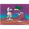 Image 1 : A Ricochet Rabbit and Droop-a-Long Production Cel and Background.