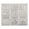 Image 1 : A Storyboard Page from "Pebbles' Birthday Party."