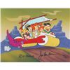 Image 1 : A Hanna-Barbera Signed Flintstones Cel.