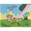 Image 1 : A Multi-Signed “Powerpuff Girls” Production Cel.