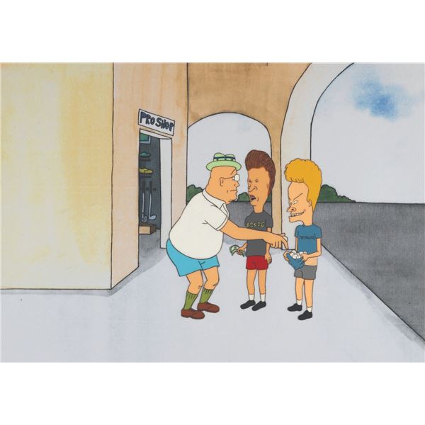 A “Beavis and Butt-Head” Cel.