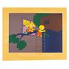 Image 2 : A Simpsons First Season Maggie, Bart, and Lisa Cel.