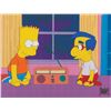Image 1 : A Bart Simpson and Milhouse Production Cel.