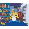 Image 1 : A Simpsons “Treehouse of Horror V” Production Cel.