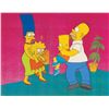 Image 1 : A Simpsons “Bart Ruins Thanksgiving” Cel.