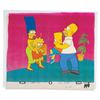 Image 2 : A Simpsons “Bart Ruins Thanksgiving” Cel.