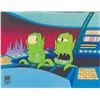 Image 1 : A “Treehouse of Horror VIII” Simpsons Production Cel.