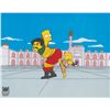 Image 1 : A “Treehouse of Horror X” Production Cel and Drawing.