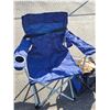 Image 3 : Standard Camping Chair with Bag, Folding Cooler Stool with Left handed Baseball Mitt