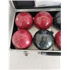 Image 2 : Sportcraft Bocce Ball Set in Metal Hard Shell Case