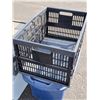 Image 2 : Lot of 4 Various Totes - Claw Lid, Collapsible