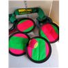 Image 2 : Muckers Ring Toss Game (Complete and Barely Used), Velcro Ball Game + Frisbee