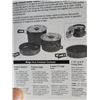 Image 7 : Brand New Chinook Hard Anodized Cookware (XL Set) + New Camping Percolator