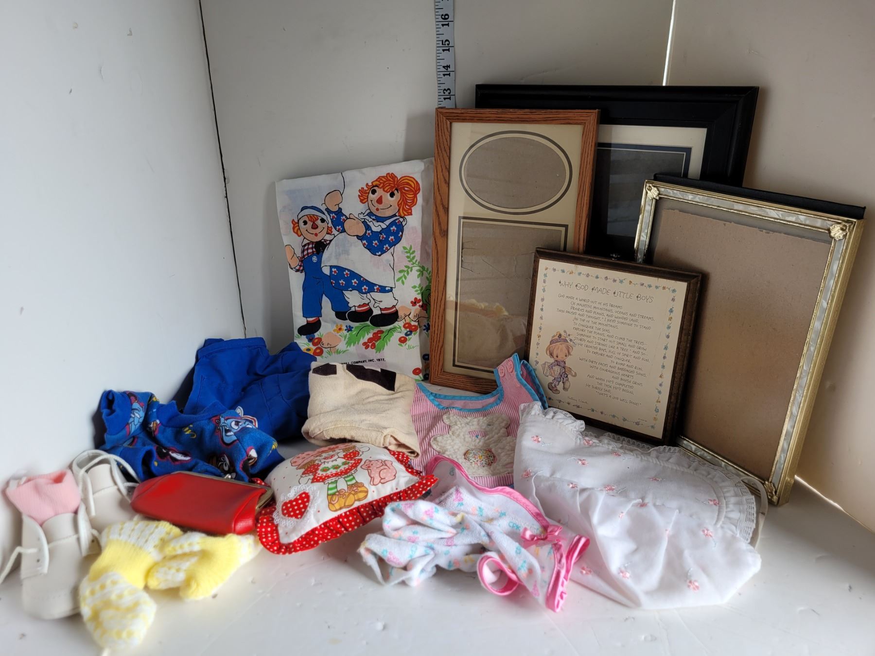 Raggedy Ann Pillow Case 1977, Strawberry Shortcake Tooth Fairy + Pillow ...