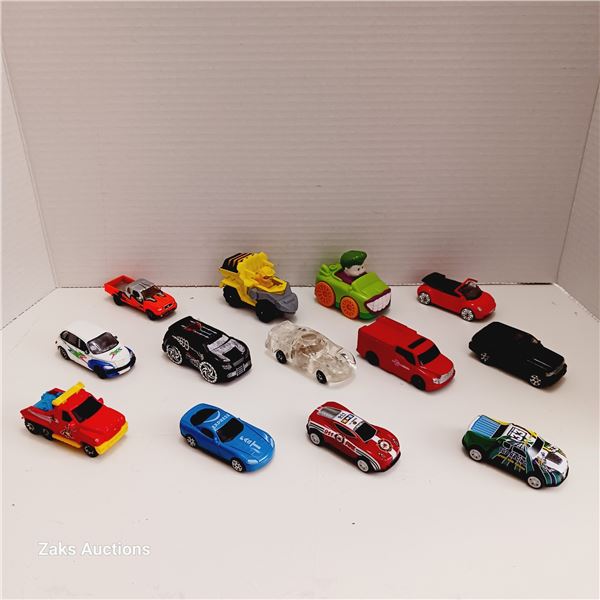 Lot of 13 Random Toy Cars