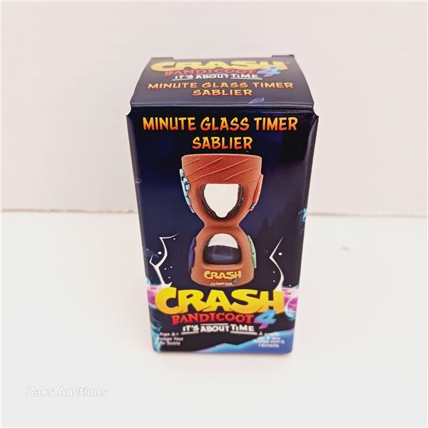 Crash Bandicoot 4 Minute Glass Timer Gamestop Pre-Order Bonus