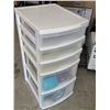 Image 1 : 5 Drawer Organizer Cabinet with Contents