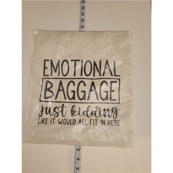 New Emotional Baggage Canvas Tote Bag
