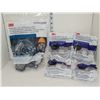 Image 1 : Unclaimed Order - New 3M Half Facepiece, Medium, P100 Particulate Filters