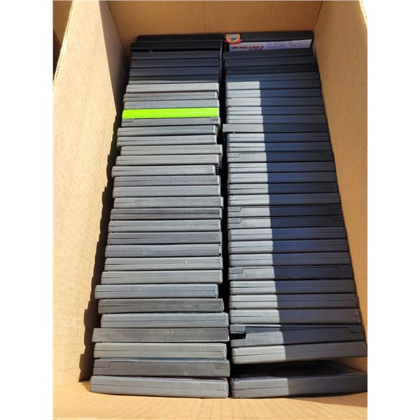 Large Flat of DVDs