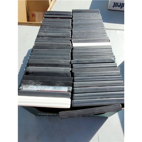 Large Flat of DVDs