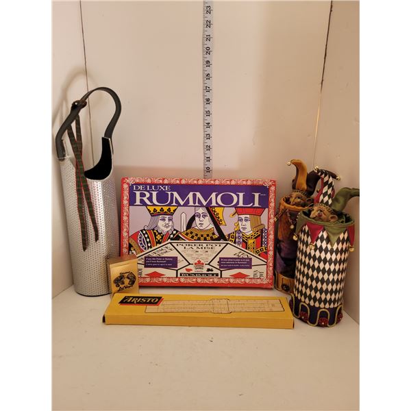 Games, Wine Bottle Boxes