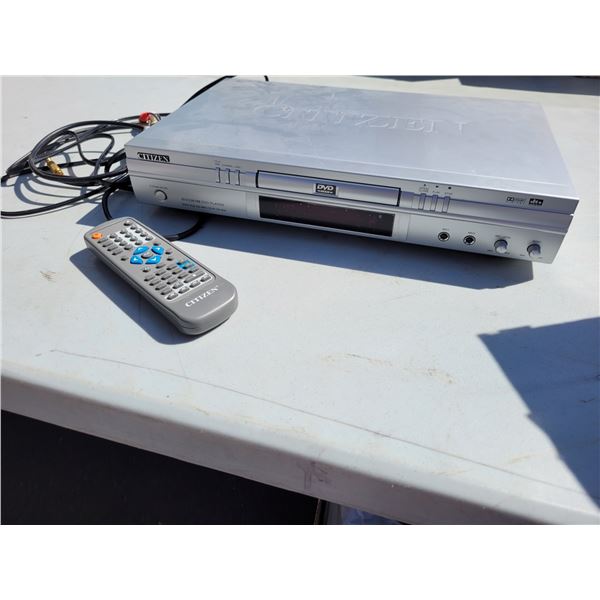 Citizen DVD Player with Original Remote