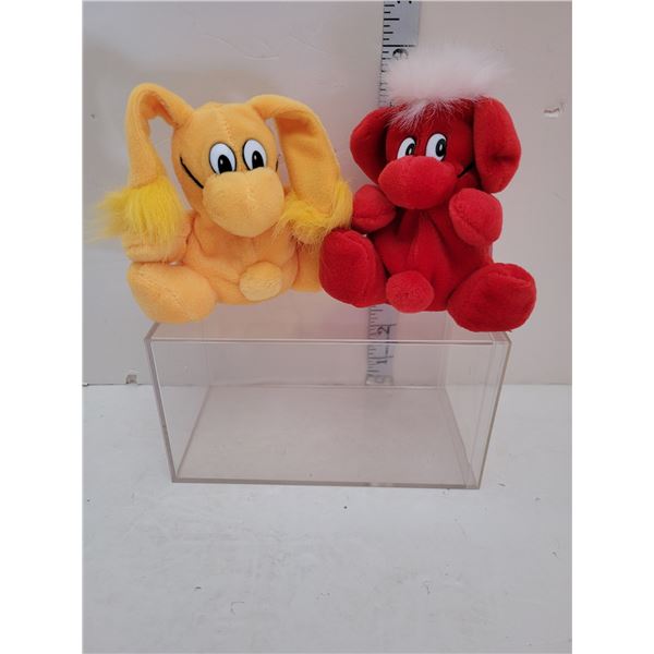 Lot of 2 Kodak Plush Toys