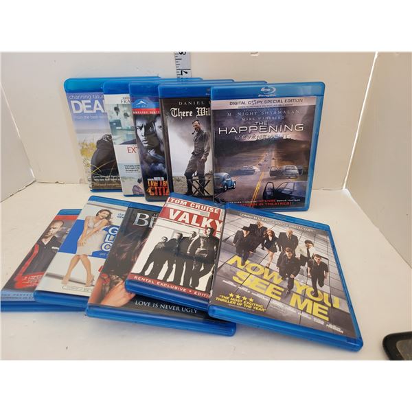 Lot of 10 Blu-Rays