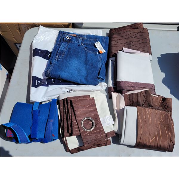 Ladies NWT Tommy Hilfger Jeans, Knee Support, Fabric Scraps