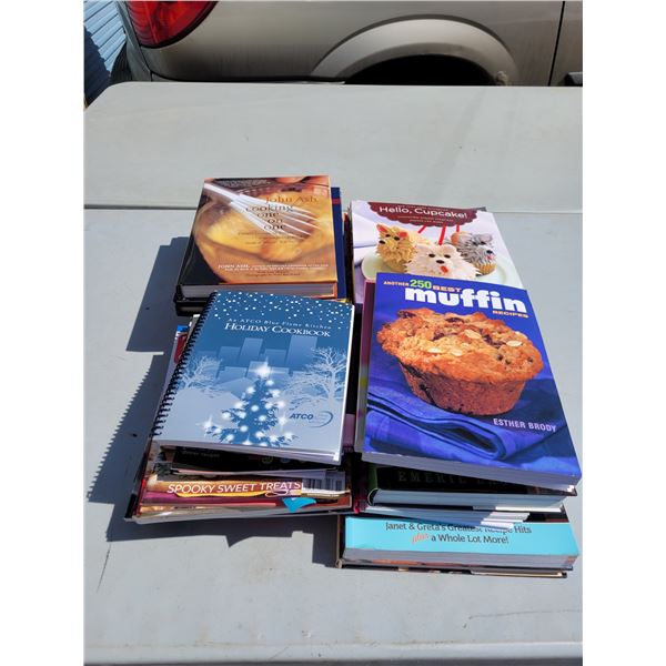 Great Lot of Cookbooks & Magazines