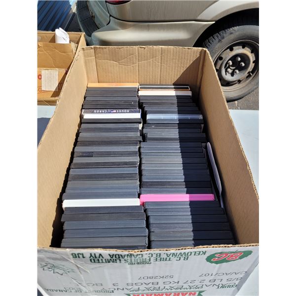 Large Box of DVDs