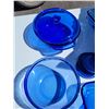 Image 3 : New Anchor Hocking Blue Oven Originals (1 piece missing)