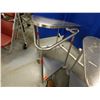 Image 4 : Qty 2 Triangular Metal Hamper Frames on Wheels 21" x 20" x 32"H