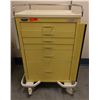 Image 1 : Armstrong Medical Lockable Standard Series 6-Drawer Crash Cart on Wheels 27" (42"extended) x 18"