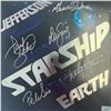 Jefferson Starship Earth signed album. GFA Authenticated