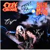 Ozzy Ozbourne signed Bark At The Moon album