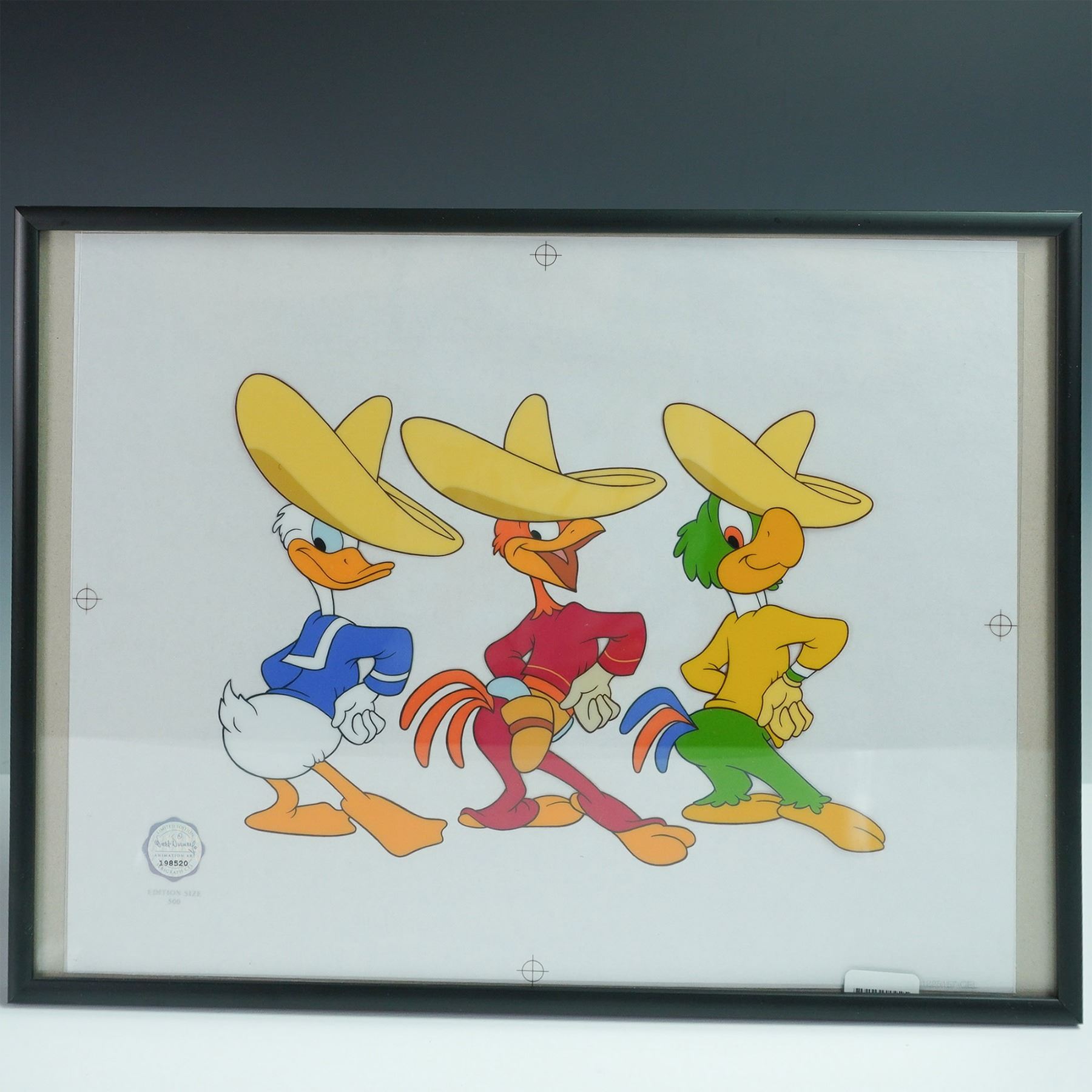 Disney Limited Edition Serigraph, The Three Caballeros, Edition of 500