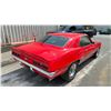 Image 3 : 1969 CHEVROLET CAMARO SS, 2 DOOR, RED, VIN 124379L522560