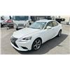 Image 1 : 2015 LEXUS 350 AWD IS, 4 DOOR SEDAN, WHITE, VIN JTHCE1D27F5006081