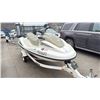 Image 2 : 2000 YAHAMA WAVE RUNNER SUV SEADOO, WHITE/GOLD, VIN YAMC8138A000