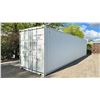Image 1 : GREY 40' 52,910 MAX CAPACITY INDUSTRIAL TRANSPORT CONTAINER WITH 4 DUAL SWING SIDE DOORS,