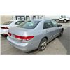 Image 3 : 2003 HONDA ACCORD, 4 DOOR SEDAN, GREY, VIN 1HGCM56623A806982