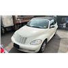 Image 1 : 2005 CHRYSLER PT CRUISER TOURING EDITION, 2DR CONVERTIBLE, WHITE, VIN 3C3EY55E65T630152