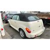 Image 2 : 2005 CHRYSLER PT CRUISER TOURING EDITION, 2DR CONVERTIBLE, WHITE, VIN 3C3EY55E65T630152