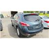 Image 2 : 2012 NISSAN MURANO SV, 4DR SUV, BLUE, VIN JN8AZ1MW9CW214912