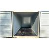 Image 4 : BEIGE 20' 67,200 MAX CAPACITY INDUSTRIAL TRANSPORT CONTAINER WITH DUAL SWING REAR DOOR,